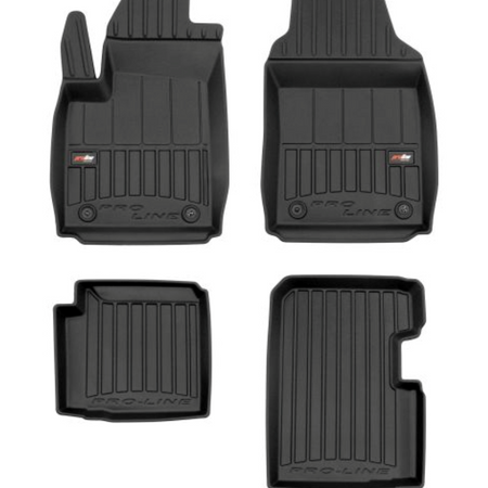 Tappetini auto a vaschetta Fiat 500 Hybrid, fabbricazione 02.2020 - presente, carrozzeria hatchback | 3D426696