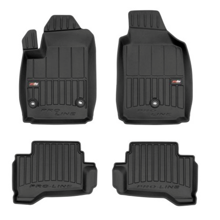 Tappetini auto a vaschetta Fiat 500 e I Electric, fabbricazione 2015 - 2020, carrozzeria hatchback | 3D426856