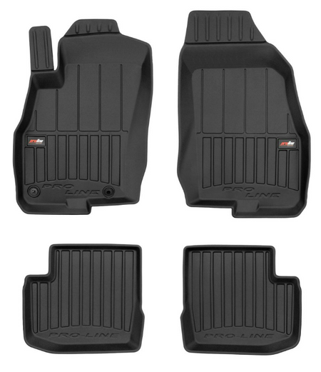 Tappetini auto a vaschetta Fiat Grande Punto, fabbricazione 10.2005 - 08.2018, carrozzeria hatchback prima del facelift, 5 porte | 3D426986