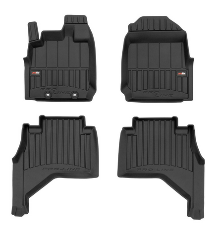 Tappetini auto a vaschetta Isuzu D-Max, fabbricazione 01.2021 - presente, carrozzeria pick-up doppia cabina | 3D427051