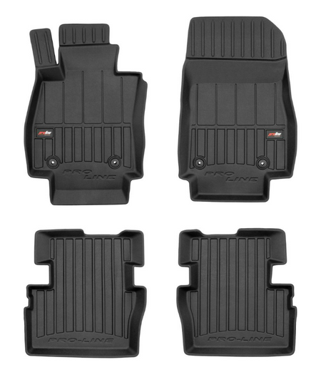 Tappetini auto a vaschetta Mazda 2 III, fabbricazione 02.2015 - presente, carrozzeria hatchback | 3D427228