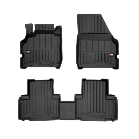Tappetini auto a vaschetta Renault Scenic II, fabbricazione 06.2003 - 05.2009, carrozzeria van | 3D427525