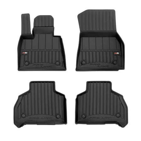 Tappetini auto a vaschetta BMW X7 G07, fabbricazione 03.2019 - presente, carrozzeria suv 7 posti, prima fila e seconda fila | 3D427914