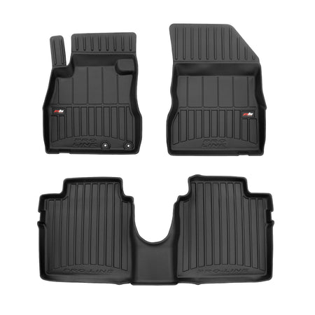 Tappetini auto a vaschetta Nissan Note II, fabbricazione 2012 - presente, carrozzeria hatchback prima del facelift del 2017 | 3D429260