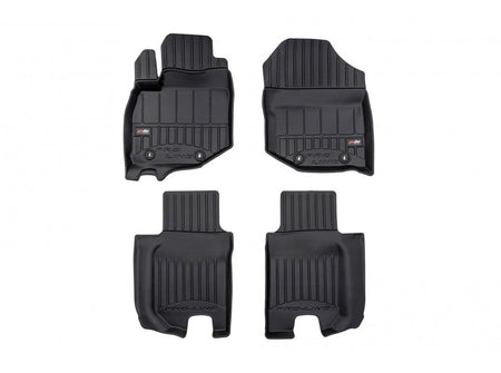 Tappetini auto a vaschetta Honda Jazz II, fabbricazione 11.2008 - 08.2015, carrozzeria hatchback | 3D430433