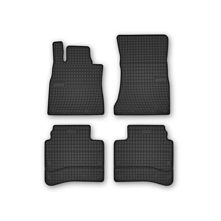 Tappetini auto in gomma Mercedes Classe S W222, fabbricazione 07.2013 - 11.2020, carrozzeria berlina passo corto | ET402508