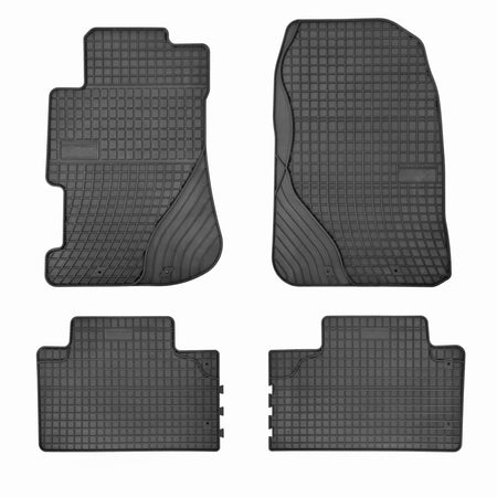 Tappetini auto in gomma Honda Civic VII, fabbricazione 2001 - 2005, carrozzeria hatchback | ET547204