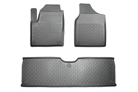 Tappetini auto a vaschetta Seat Alhambra I, fabbricazione 1995 - 08.2010, carrozzeria van 5-7 posti, senza terza fila | 602169