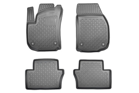 Tappetini auto a vaschetta Opel Zafira B, fabbricazione 05.2005 - 2014, carrozzeria van 5-7 posti, senza terza fila | 602368