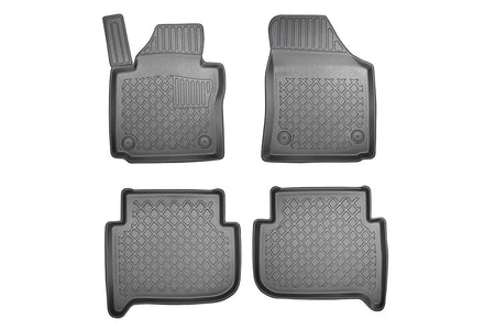 Tappetini auto a vaschetta Volkswagen Touran I, fabbricazione 03.2003 - 08.2015, carrozzeria van 5-7 posti, senza terza fila | 602551