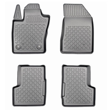 Tappetini auto a vaschetta Jeep Renegade MHEV, fabbricazione 02.2022 - presente, carrozzeria suv non corrisponde al modello 4xe plug-in-hybrid | 602689