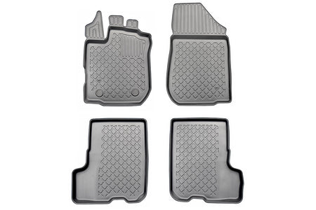 Tappetini auto a vaschetta Dacia Sandero II, fabbricazione 12.2012 - 12.2020, carrozzeria hatchback | 603055