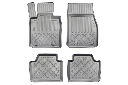 Tappetini auto a vaschetta BMW Serie 4 F36, fabbricazione 07.2014 - 2020, carrozzeria gran coupé senza x-drive | 603156