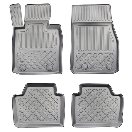 Tappetini auto a vaschetta BMW Serie 4 F36, fabbricazione 07.2014 - 2020, carrozzeria gran coupé senza x-drive | 603156