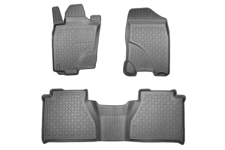 Tappetini auto a vaschetta Nissan Navara, fabbricazione 01.2016 - presente, carrozzeria pick-up doppia cabina | 603274