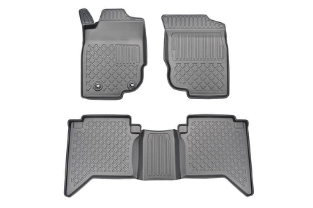 Tappetini auto a vaschetta Toyota N2, fabbricazione 2006 - 08.2016, carrozzeria pick-up doppia cabina | 603378