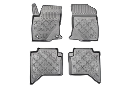 Tappetini auto a vaschetta Toyota Hilux, fabbricazione 09.2016 - presente, carrozzeria pick-up doppia cabina | 603380