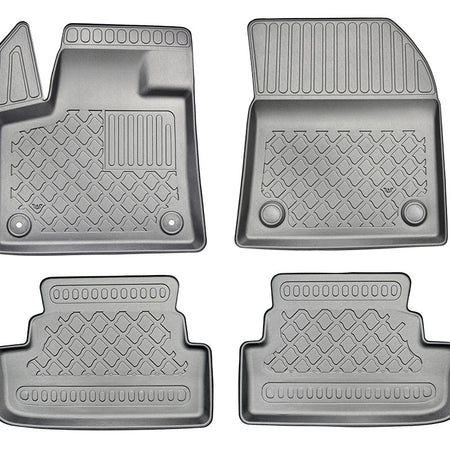 Tappetini auto a vaschetta Peugeot 3008 II Hybrid, fabbricazione 09.2019 - presente, carrozzeria suv senza sistema hi-fi focal | 603441