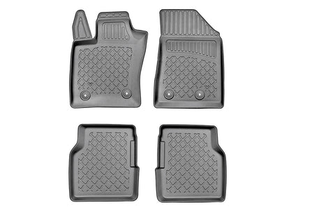 Tappetini auto a vaschetta Jeep Compass II, fabbricazione 08.2017 - presente, carrozzeria suv anche facelift, non corrisponde al modello phev | 603830