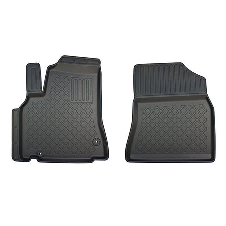Tappetini auto a vaschetta Citroen Berlingo II, fabbricazione 2008 - 08.2018, carrozzeria van 2-5-7 posti, prima fila | 652920