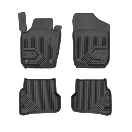 Tappetini auto a vaschetta Skoda Fabia III, fabbricazione 01.2015 - 08.2021, carrozzeria auto famigliare | 77408241