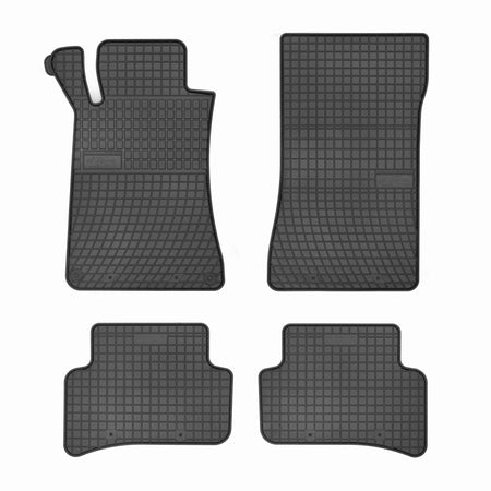 Tappetini auto in gomma Mercedes Classe C W203, fabbricazione 2000 - 2008, carrozzeria coupé | ET0785