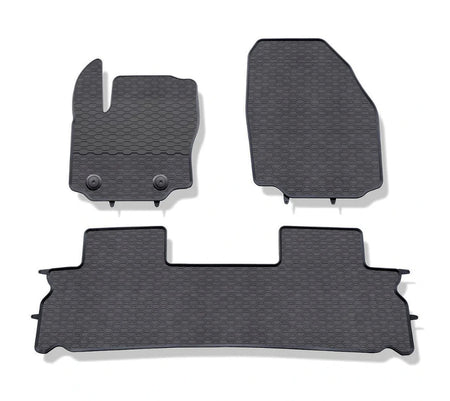 Tappetini auto in gomma Ford Galaxy II, fabbricazione 06.2006 - 08.2015, carrozzeria van 5 posti | 865