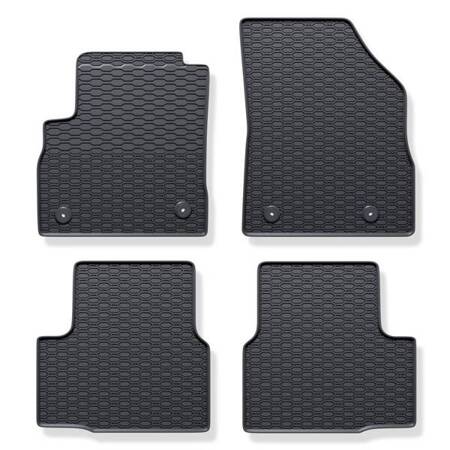 Tappetini auto in gomma Opel Astra K, fabbricazione 04.2016 - 12.2021, carrozzeria auto famigliare | 869