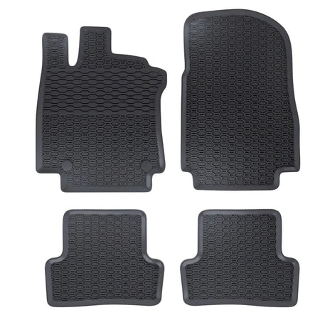 Tappetini auto in gomma Renault Clio IV, fabbricazione 03.2013 - 02.2021, carrozzeria auto famigliare | 873