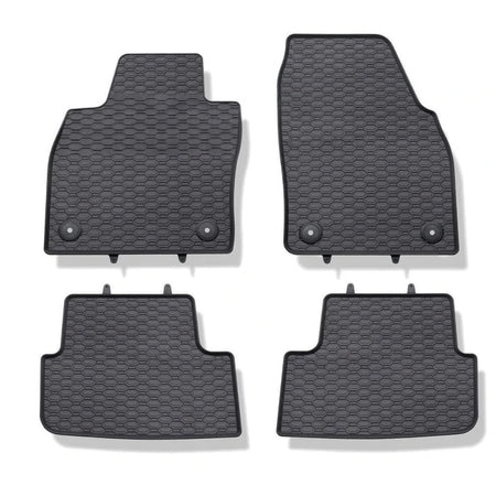 Tappetini auto in gomma Audi A1 GB, fabbricazione 07.2018 - presente, carrozzeria hatchback | 889