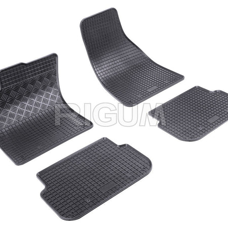 Tappetini auto in gomma Audi A6 C6, fabbricazione 03.2004 - 2008, carrozzeria berlina prima del facelift del 2006 | 900149