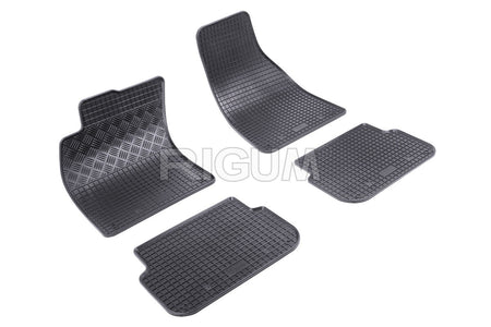 Tappetini auto in gomma Audi A6 C6, fabbricazione 03.2004 - 2008, carrozzeria berlina prima del facelift del 2006 | 900149