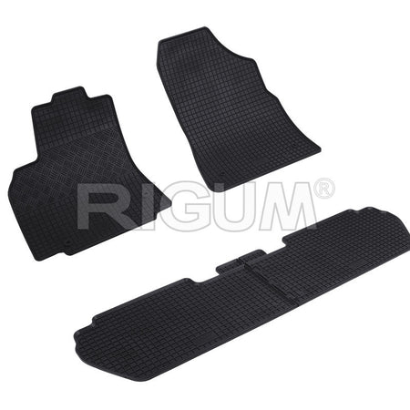 Tappetini auto in gomma Citroen Berlingo II, fabbricazione 2008 - 08.2018, carrozzeria van compatibile con i modelli child pack | 900378