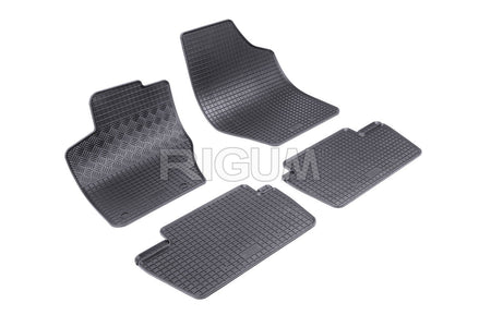 Tappetini auto in gomma Citroen C4 I, fabbricazione 2004 - 2010, carrozzeria coupé | 900484