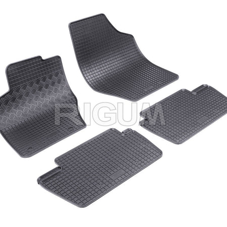 Tappetini auto in gomma Citroen C4 I, fabbricazione 2004 - 2010, carrozzeria coupé | 900484
