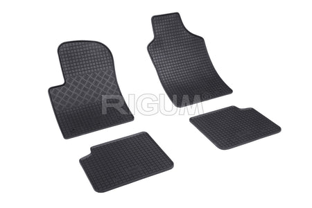 Tappetini auto in gomma Fiat 500 Hybrid, fabbricazione 02.2020 - presente, carrozzeria hatchback | 900675