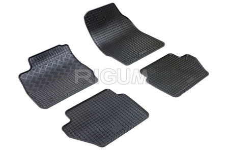 Tappetini auto in gomma Ford Fiesta VI, fabbricazione 10.2008 - 06.2017, carrozzeria berlina | 900842