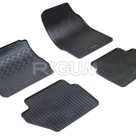 Tappetini auto in gomma Ford Fiesta VI, fabbricazione 10.2008 - 06.2017, carrozzeria berlina | 900842