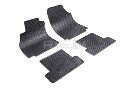 Tappetini auto in gomma Renault Megane III, fabbricazione 11.2008 - 12.2015, carrozzeria hatchback | 902167