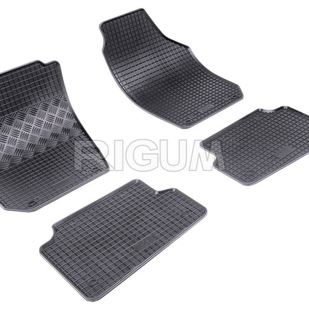 Tappetini auto in gomma Skoda Fabia II, fabbricazione 03.2007 - 10.2014, carrozzeria berlina | 902358