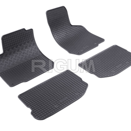 Tappetini auto in gomma Volkswagen Bora I, fabbricazione 1998 - 2005, carrozzeria auto famigliare | 902372