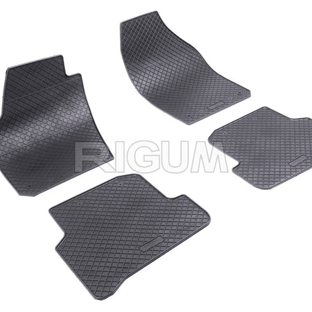 Tappetini auto in gomma Skoda Fabia III, fabbricazione 11.2014 - 08.2021, carrozzeria berlina | 903027