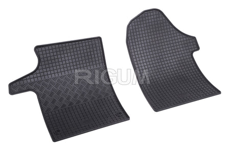 Tappetini auto in gomma Mercedes Classe V W447, fabbricazione 06.2014 - presente, carrozzeria van 2-3 posti | 903102