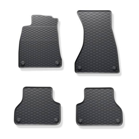 Tappetini auto in gomma Audi A4 B9, fabbricazione 11.2015 - presente, carrozzeria auto famigliare | 903