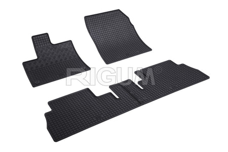 Tappetini auto in gomma Citroen Berlingo e- electric, fabbricazione 09.2021 - presente, carrozzeria van 5 posti | 904666