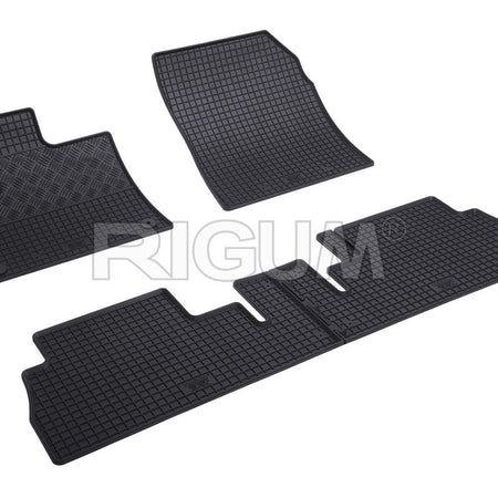 Tappetini auto in gomma Citroen Berlingo e- electric, fabbricazione 09.2021 - presente, carrozzeria van 5 posti | 904666