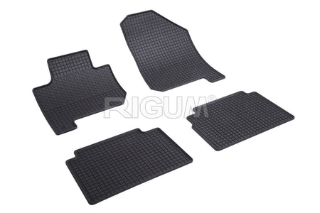 Tappetini auto in gomma Kia Soul EV I, fabbricazione 2014-2019, carrozzeria hatchback | 904741