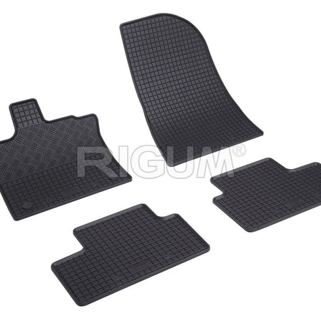 Tappetini auto in gomma Renault Captur II Facelift, fabbricazione 07.2024 - presente, carrozzeria suv | 905007