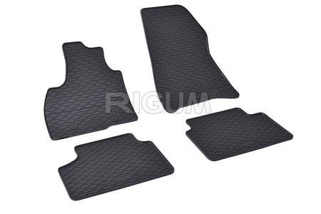 Tappetini auto in gomma Dacia Duster III MHEV, fabbricazione 06.2024 - presente, carrozzeria suv | 906646