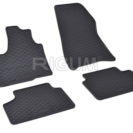 Tappetini auto in gomma Dacia Duster III MHEV, fabbricazione 06.2024 - presente, carrozzeria suv | 906646